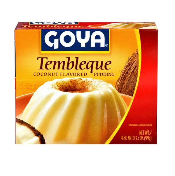 Pudín sabor a coco