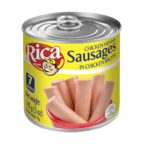 Salchicha de pollo RICA, 142 g