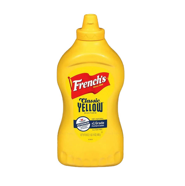 Classic yellow mustard