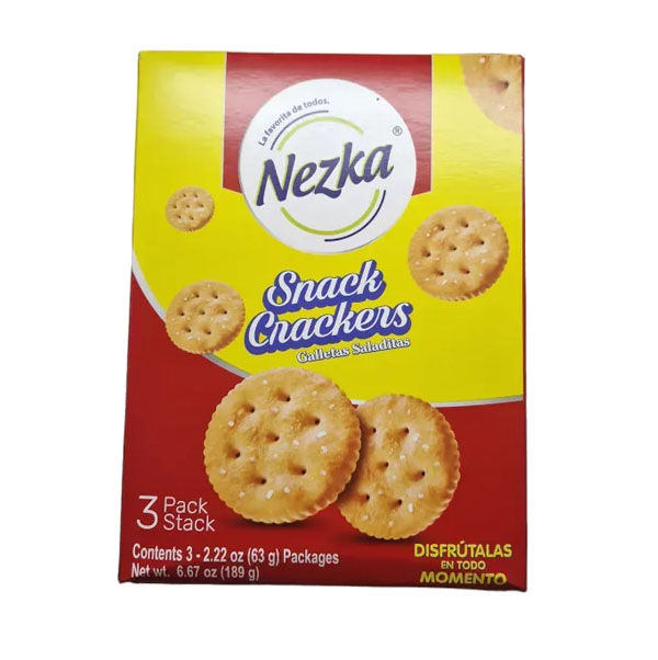 Snack Crackers Nezka, 189 g