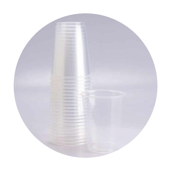 Estuche Vasos plásticos de 10 oz, 50 u▫▪