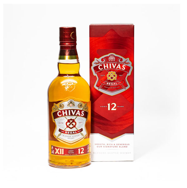 Chivas Regal añejo 12 años, 750 ml