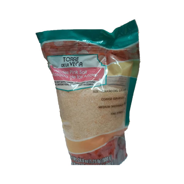 Sal rosada de los andes(m), 800 g