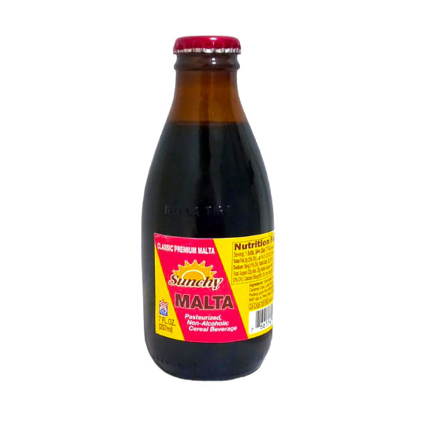 Malta Sunchy Botella Classic Premium