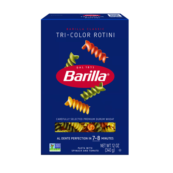 TRI-COLOR ROTINI, 340 g