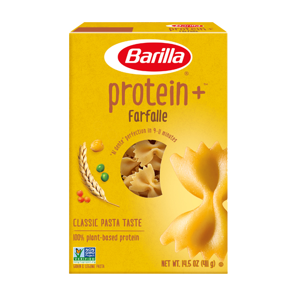 Protein+ farfalle, 411 g
