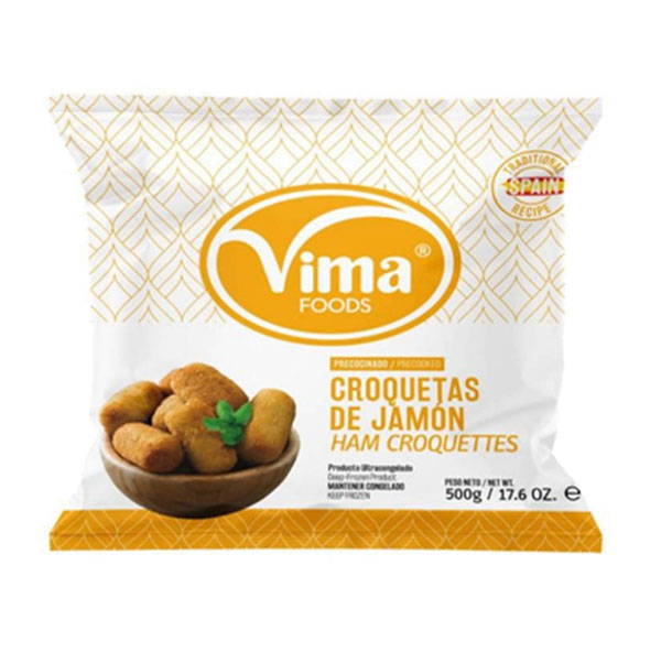 Croquetas de jamón VIMA, 500 g