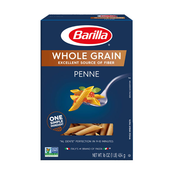 PENNE whole grain, 454 g