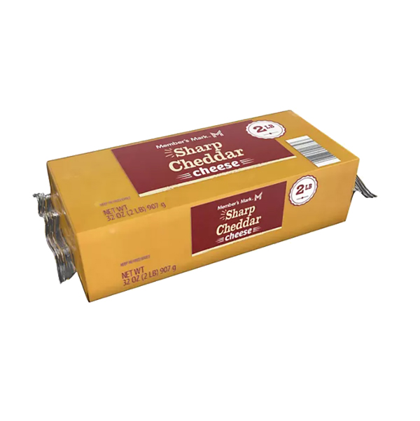 Sharp Cheddar Cheese (Block), 907 g