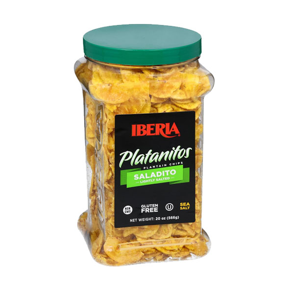 Platanitos saladito Iberia, 566 g
