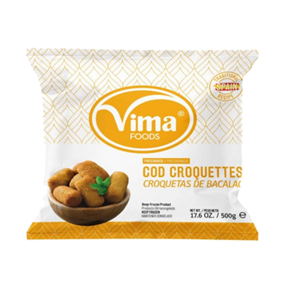 Croquetas de bacalao VIMA, 500 g