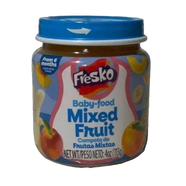 Compota Frutas mixtas Fresko, 113 g