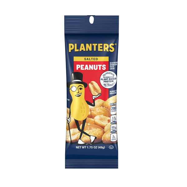 Salted peanuts, 49 g