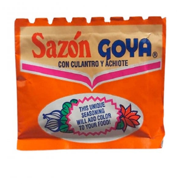 Sobre Sazón GOYA Culantro y Achiote