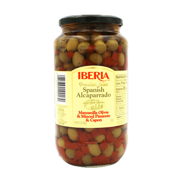 Aceitunas Saladas IBERIA, 595g