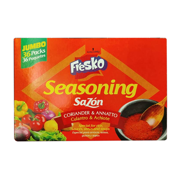 Cajita de Sazón Culantro y Achiote FRESKO
