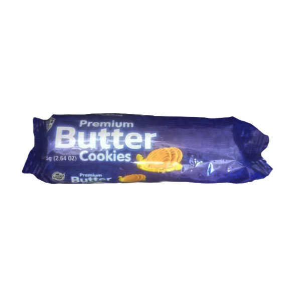 Premium Butter Cookies, 75 g