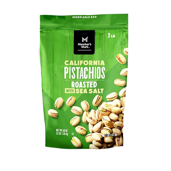 Pistachios Roasted Sea Salt, 1.36 Kg