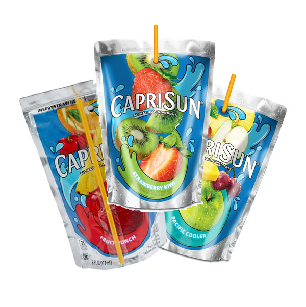 Jugos Capri Sun, Varios Sabores, 177 ml