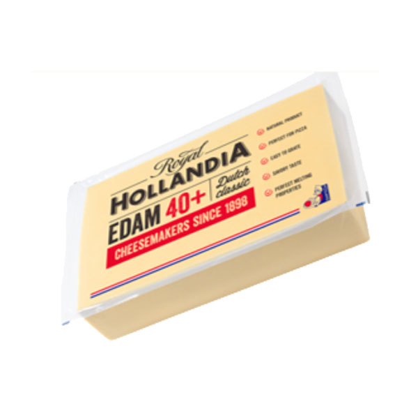 Queso Edam 40 +, Barra