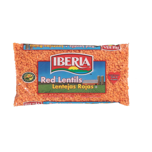 Lentejas Rojas IBERIA, 340 g