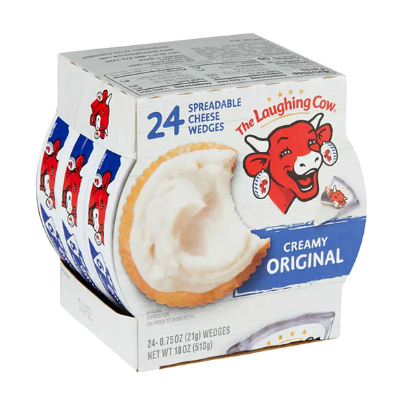 Queso Crema Vaca Sonriente, 3 u