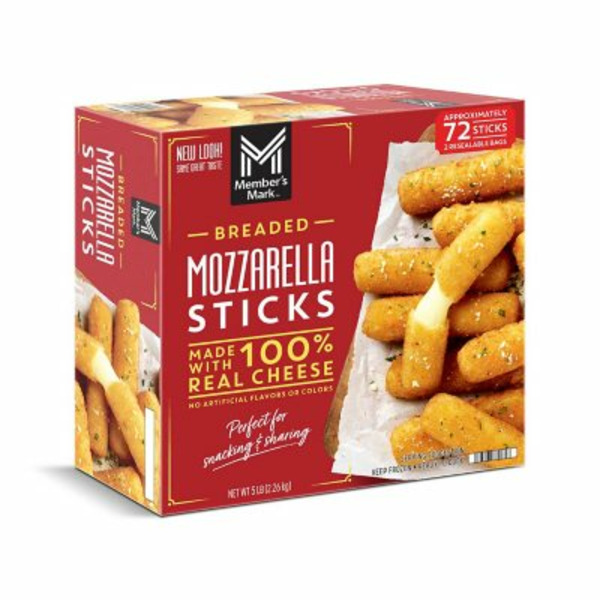 Breaded Mozarella Sticks, 2.5 lb