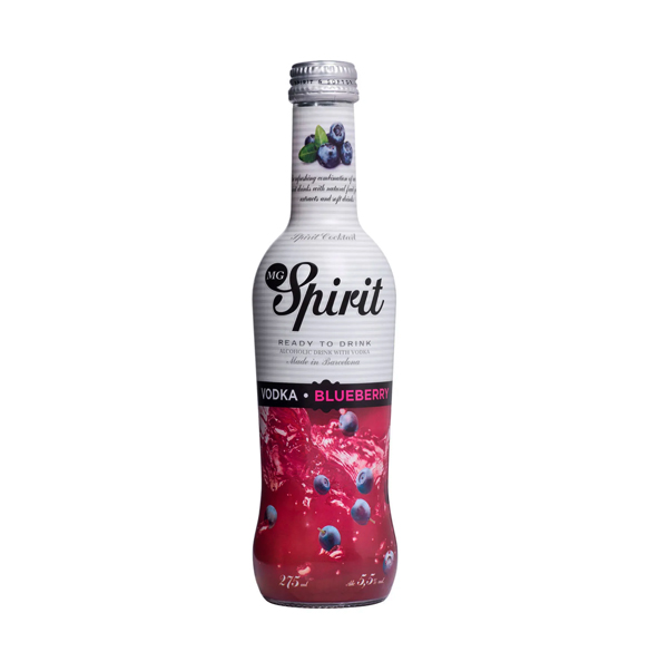 Vodka Blueberry Spirit MG, 275 ml