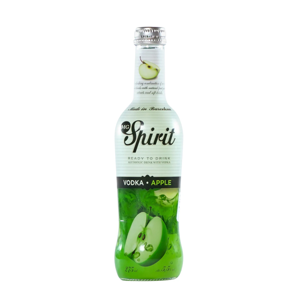 Vodka Apple Flavour MG Spirit, 275 ml
