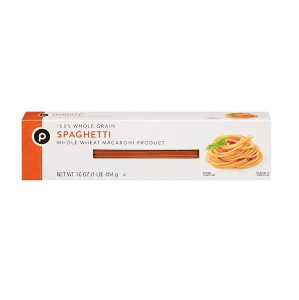 SPAGHETTI WHOLE GRAIN Publix, 1 lb