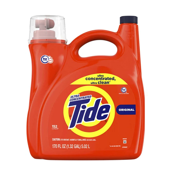 Deterg. p/Ropa Original Tide, 5.02 L