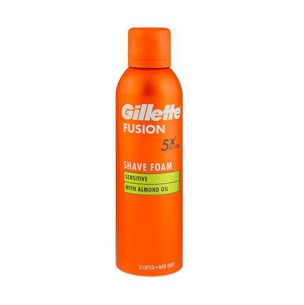 Crema de afeitar Gillette Fusion, 250 ml
