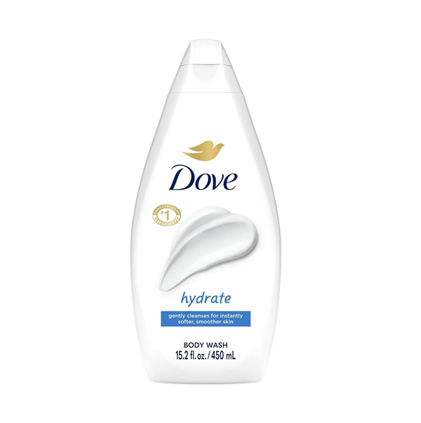 Gel de Baño DOVE Hydrate, 450 ml
