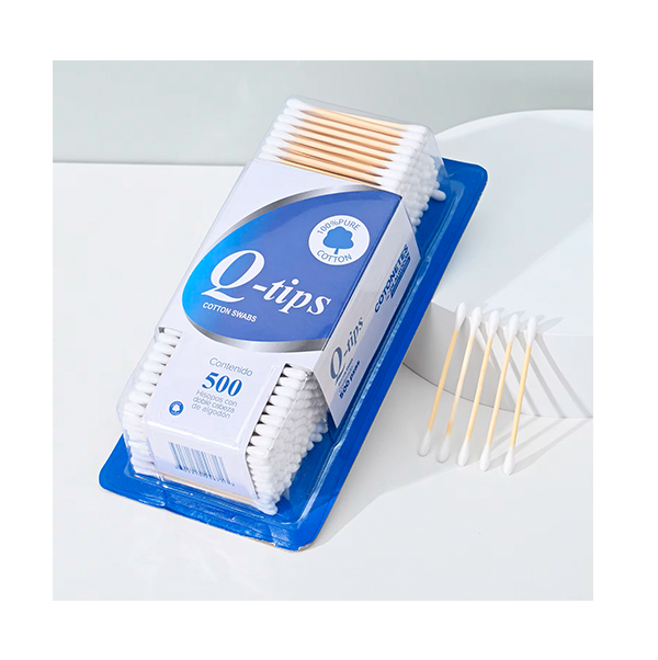 Bastoncillos de algodón Q-tips, 500 u