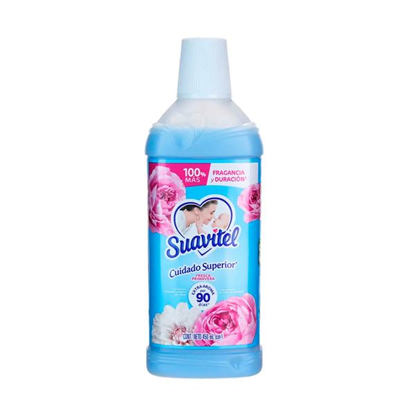 Suavizante p/Ropa Suavitel Fresca Primavera, 450 ml