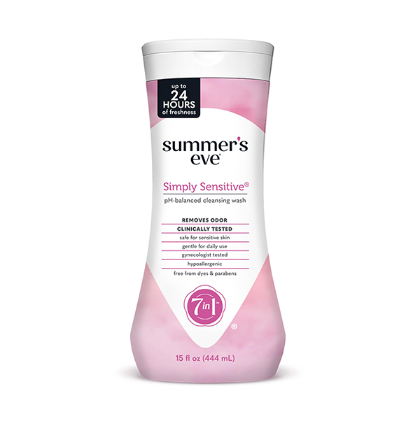 Jabón Íntimo summer's eve Simply Sensitive, 444 ml