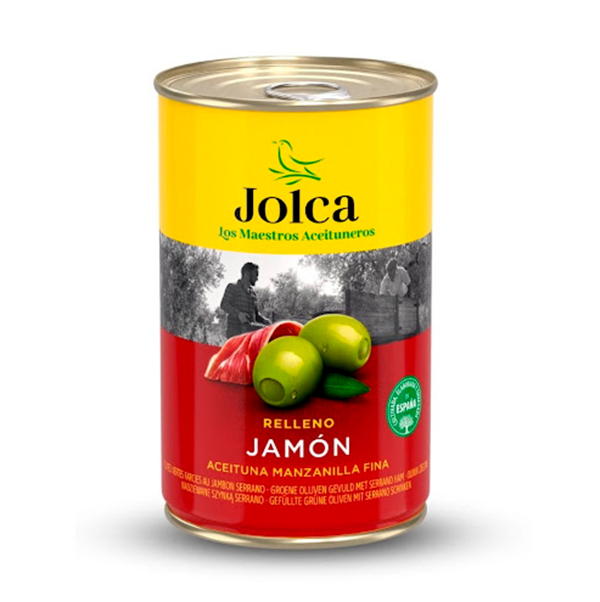 Aceitunas relleno Jamón Jolca, 300 g