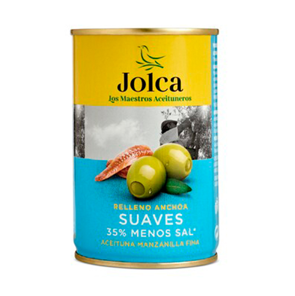 Aceitunas relleno Anchoa Jolca, 300 g