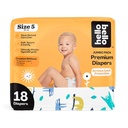 Pañales size 5 hello bello, 18 u